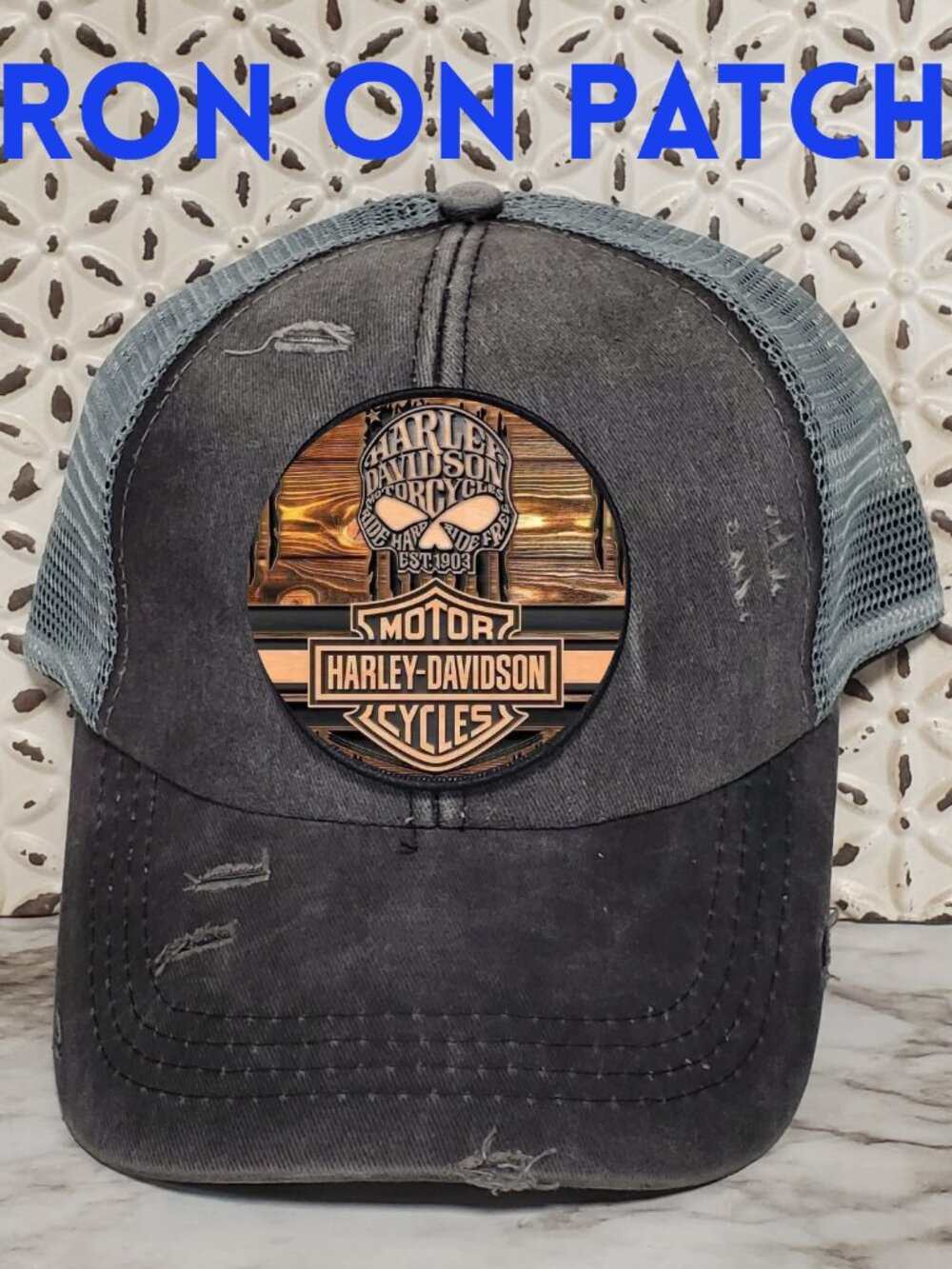 Harley Davidson Iron on Patch